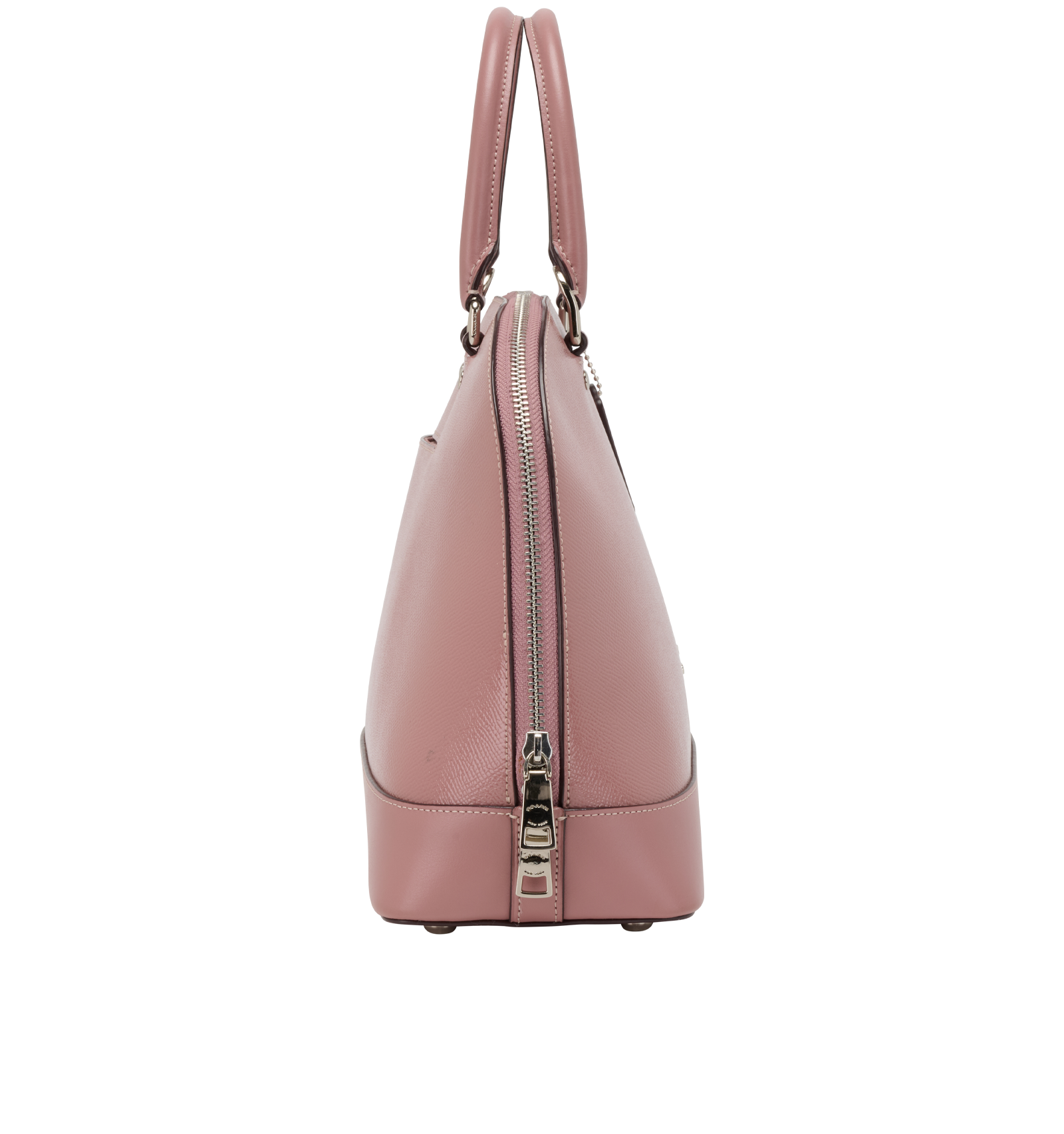 Coach Sierra Satchel, &pound;130, Handbags, Pink, Leather, Side view